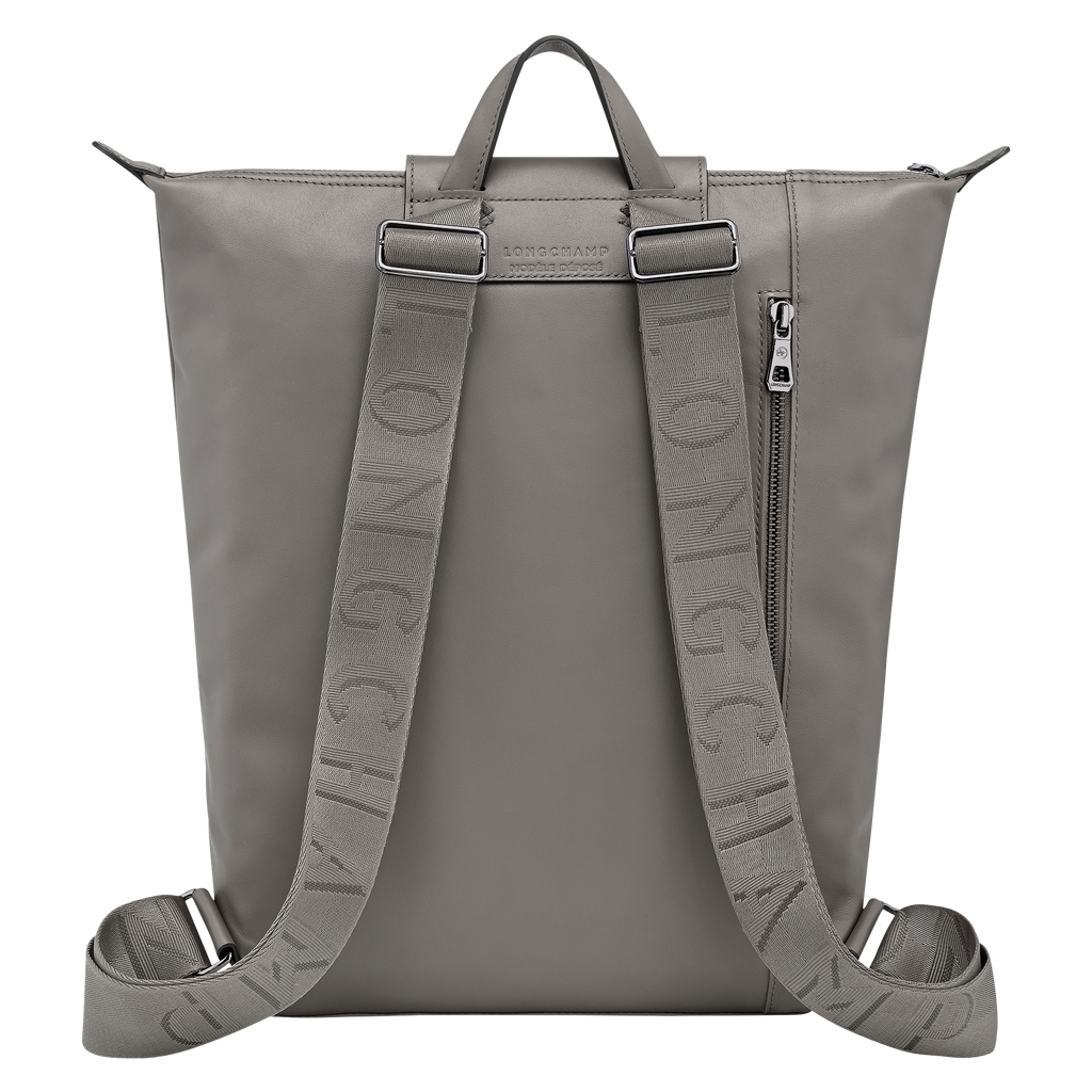 Longchamp Le Pliage Xtra Leather Backpack - Medium - Turtledove