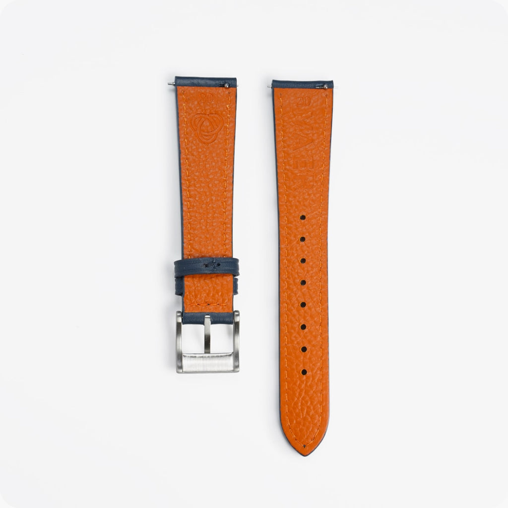Black Full Grain Leather Strap