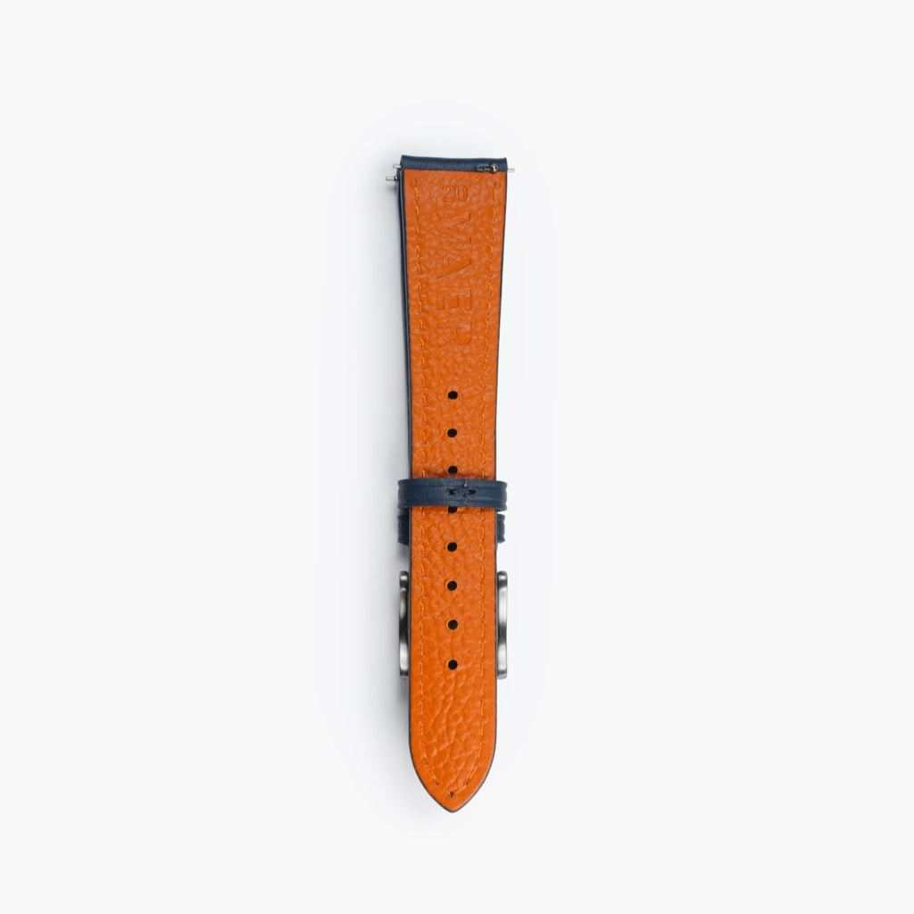 Black Full Grain Leather Strap