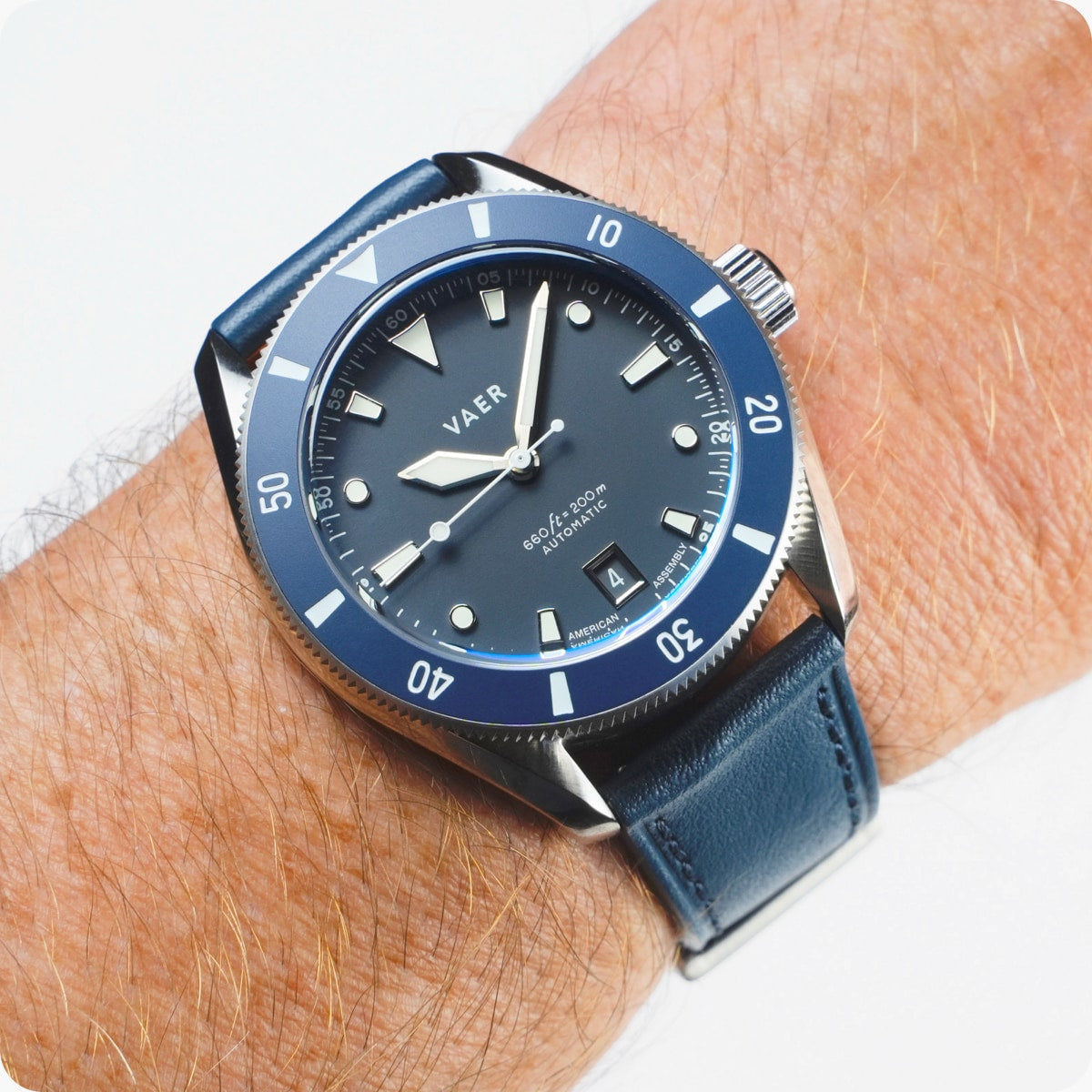 Black Full Grain Leather Strap