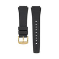 Metric - Black Rubber Strap 20mm
