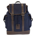 Longchamp Boxford Canvas Leather Backpack