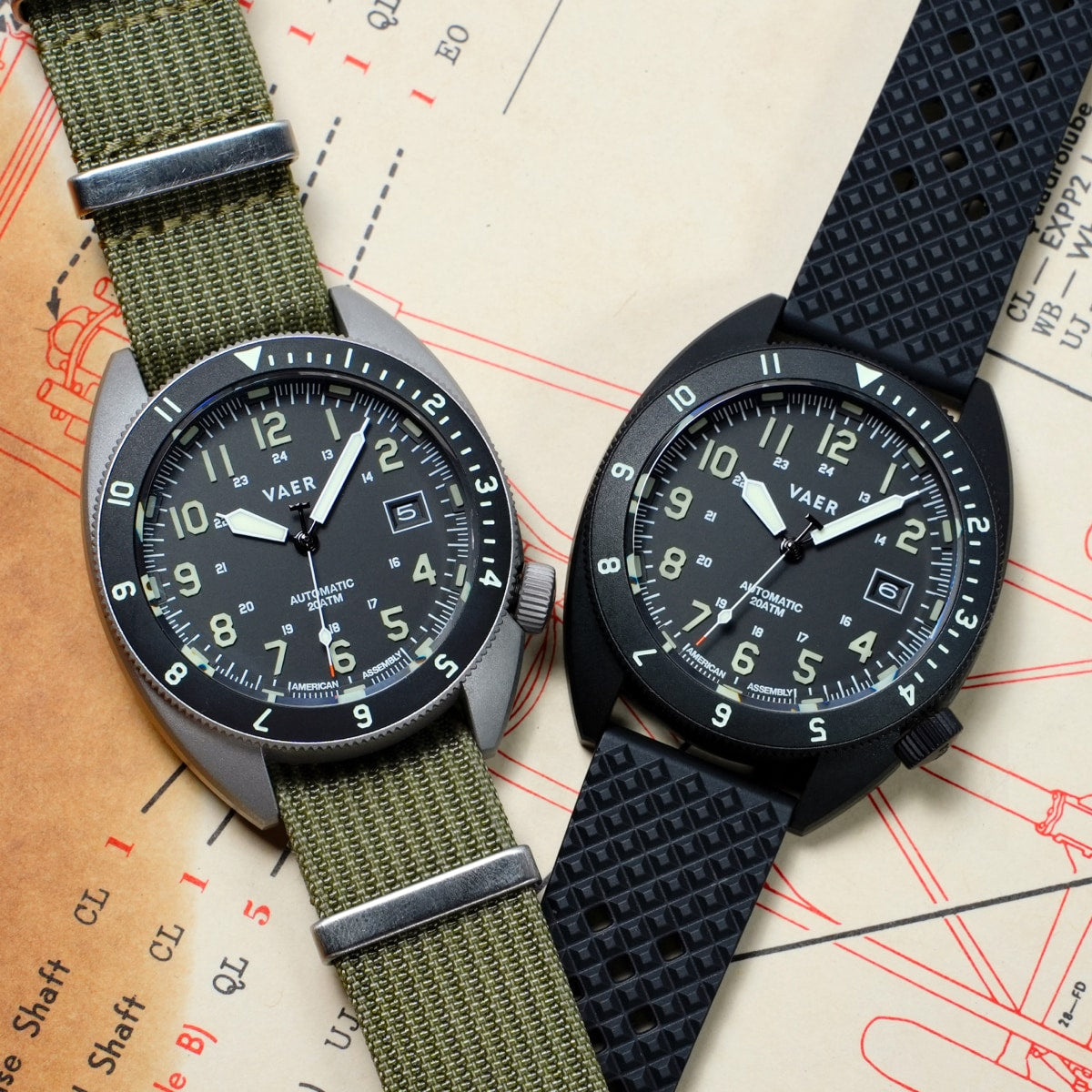 A4 Tactical Field DLC Auto - 41.5mm USA