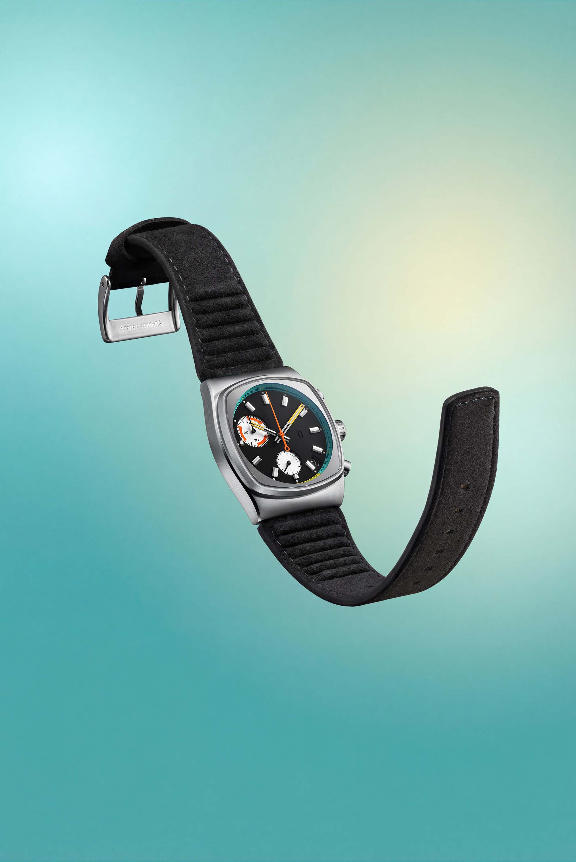 Metric - Black Suede Strap 19.50mm